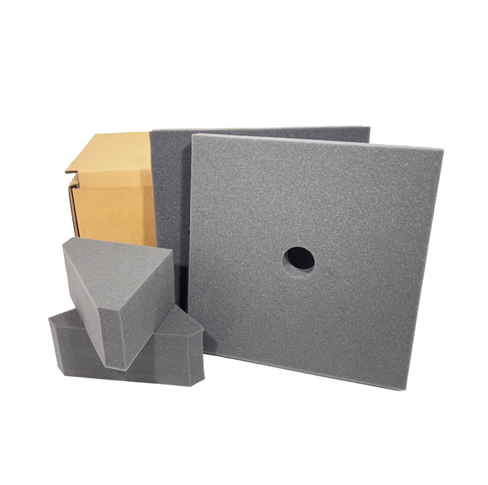 Shipping Box + Protective Packaging