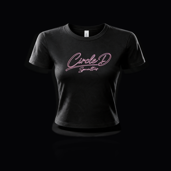 CDS Ladies Script Crop