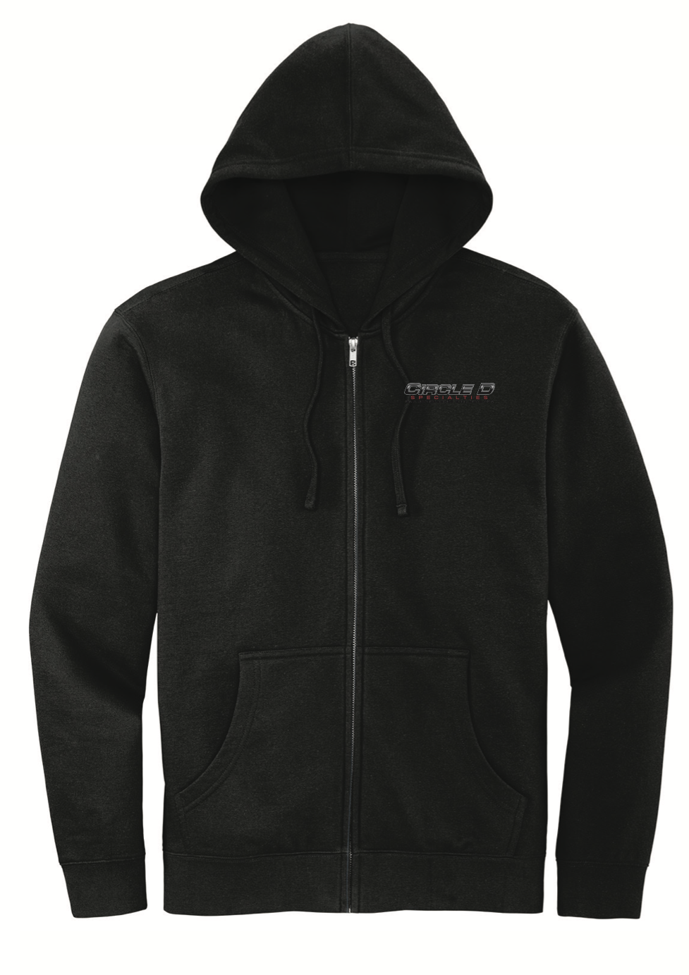 トップス ENFOLD 2025 CIRCLE SOLID HOODIE CDS Team Zipper Hoodie — Circle D Specialties