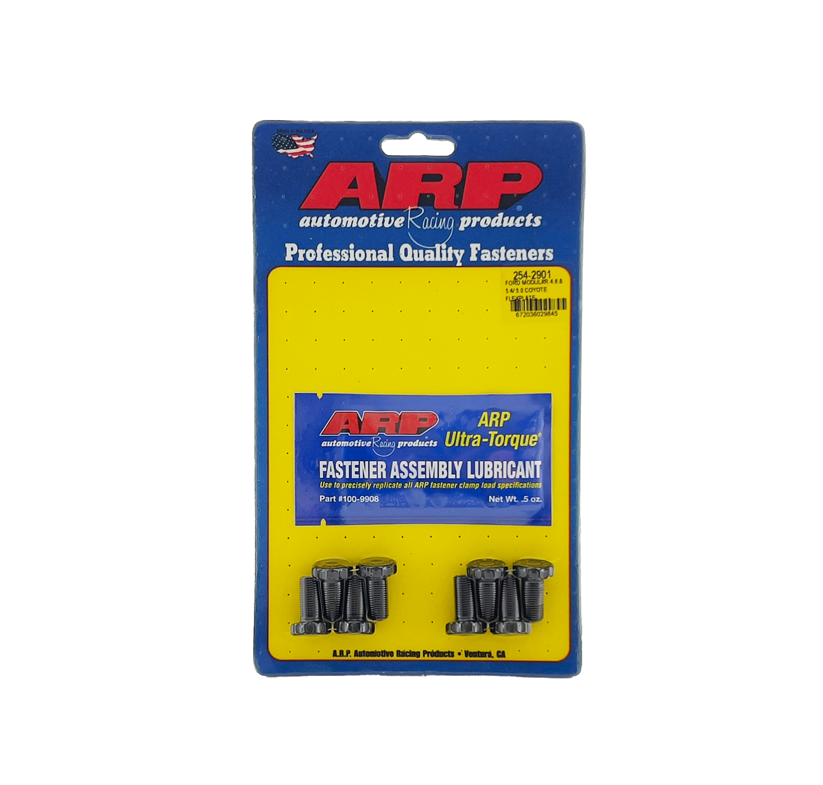 Ford modular coyote arp flexplate bolt kit circle d specialties